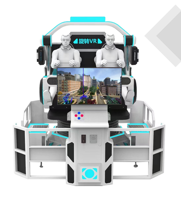 YHY VR UFO Machine Simulatore di montagne russe a realtà virtuale 9D 2 5 posti 360 Produttore di attrezzature per giochi UFO Machine