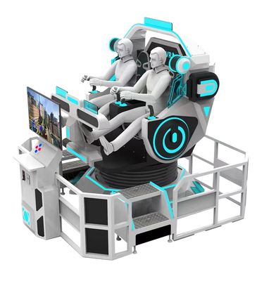 Macchina da gioco YHY MINI VR UFO con rotazione a 360 gradi, cinema a due posti con funzione rotante