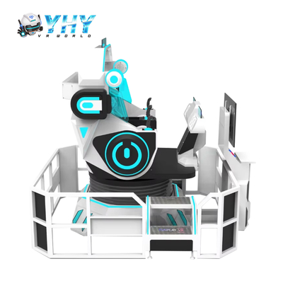 YHY VR UFO Machine Simulatore di montagne russe a realtà virtuale 9D 2 5 posti 360 Produttore di attrezzature per giochi UFO Machine