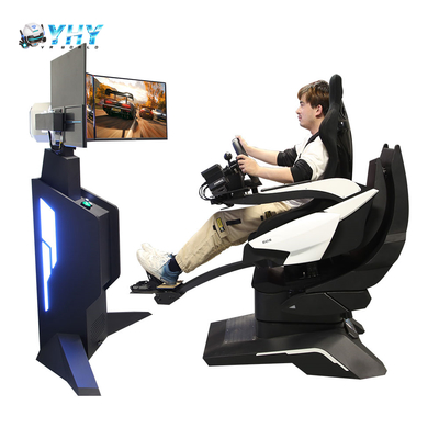 Volante in lega di alluminio da 32 pollici Schermo 3 Dof Motion Simulator di corse VR 9d