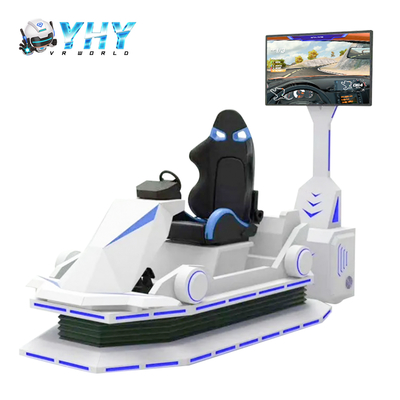 YHY 9d Car Virtual Reality Arcade Racing Game Machine VR Driving Simulator Indoor Shopping Mall Noleggio