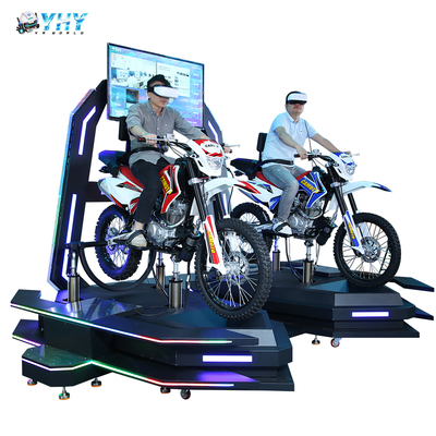 La più popolare simulazione di gioco VR di realtà virtuale interattiva 2 posti macchina da corsa motociclistica