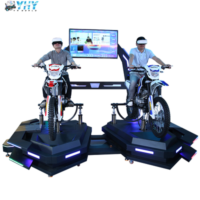 La più popolare simulazione di gioco VR di realtà virtuale interattiva 2 posti macchina da corsa motociclistica