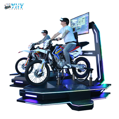 Doppi posti 9d Vr Motorcycle Motion Machine per Vr Arena