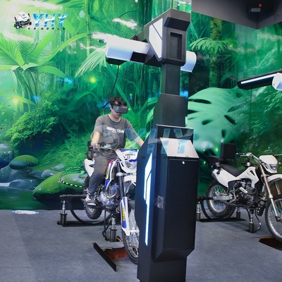 Simulatore di Realtà Virtuale One Stop Solution 6 posti 9D Vr Motorcycle Ride Machine