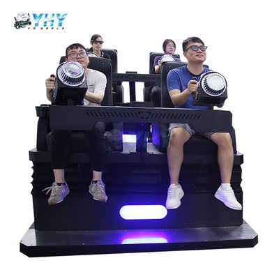 Attrezzature per parchi di divertimenti Vetro 3D Esperienza immersiva 7d Cinema Multiplayer Sedie Film con riprese