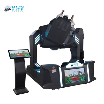 YHY 720 gradi simulato di rotazione della realtà virtuale VR roller coaster Rolling Game Machine 360 sedia rotante