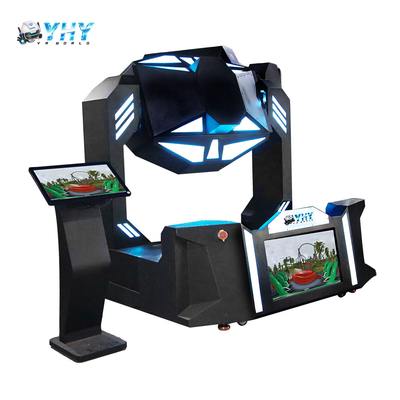 Simulatore VR 9D 360 720 Gioco di Realtà Virtuale Attrazioni Montagne Russe Macchina Arcade con Cinture di Sicurezza a 4 Punti