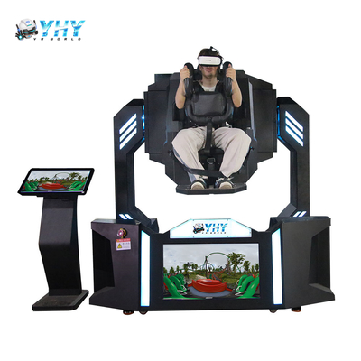 YHY Virtual Reality Roller Coaster VR720 VR360 Rotating Game Machine dalla fabbrica cinese