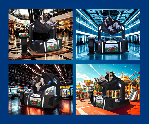 VR Monterey con schermo da 32 pollici Simulatore a 720 gradi Monterey Flying Experience Machine Indoor Game Park