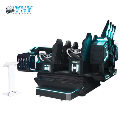 9D Cinema Virtual Reality Game Machines 6-seat VR Motion Simulator Indoor Shopping Mall Adventure Park