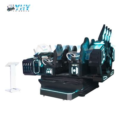 Sedia dinamica per cinema VR 9D, teatro di realtà virtuale, proiezione di film per 6 posti in un centro commerciale