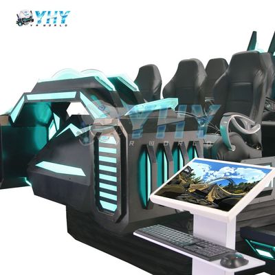 Sedia dinamica per cinema VR 9D, teatro di realtà virtuale, proiezione di film per 6 posti in un centro commerciale