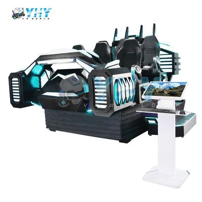 VR Cinema 9D Video Game Movie 3 DOF Platform Chair 6 Player Vr Theater Indoor Amusement Park Fun