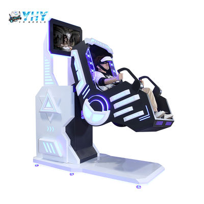 Single VR Chair VR 360 Rotating Game Simulator Roller Coster Machine Virtual Reality Simulation Rides per il parco di divertimenti