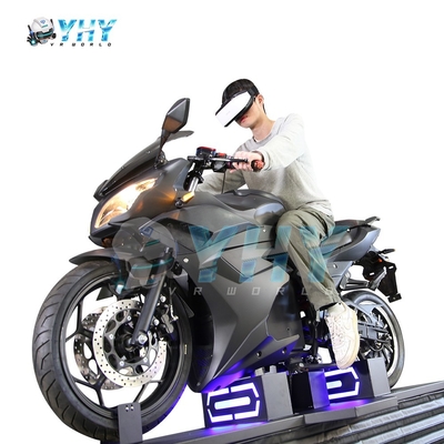 Simulatore di moto VR single player con apparecchiature di realtà virtuale arcade a luce al neon