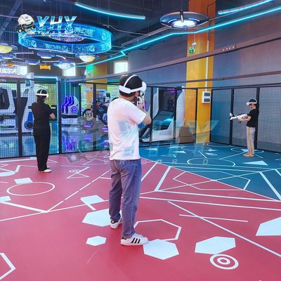 Soluzione di tiro multiplayer VR Free Roam Equipment VR Arena Big Space Gaming Set