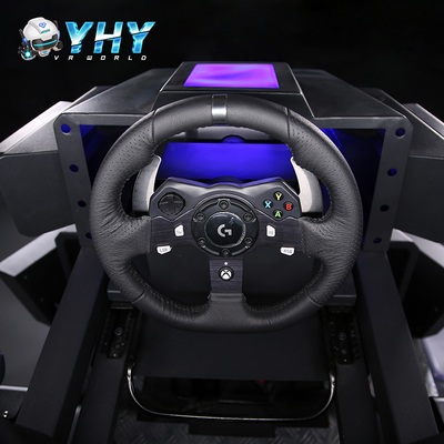 VR 360 Flying Roller Coaster Racing Car Simulator Shooting Function con volante