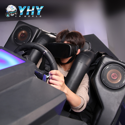 9D VR Simulator Realtà Virtuale Multiplayer Racing Game 360 gradi di rotazione roller coaster