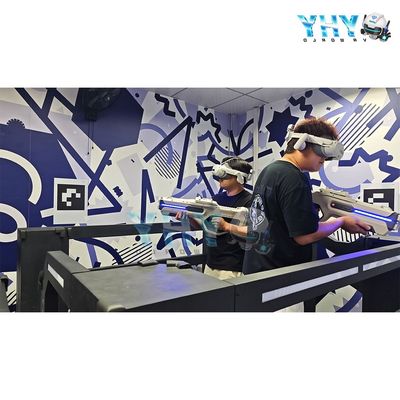 Escape Free Roam 9D Multiplayer Virtual Reality VR Shooting Arena Indoor 9D VR Set per il centro commerciale