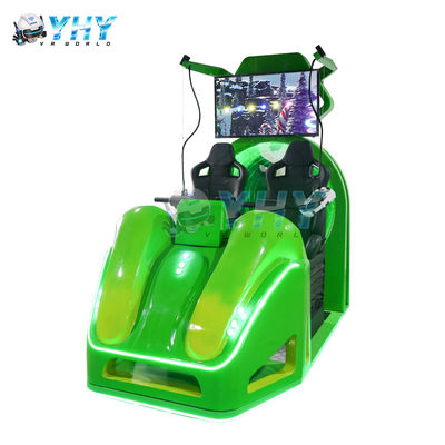 Sedia cinematografica VR simulatore di realtà virtuale commerciale a due posti per parchi di avventura al chiuso