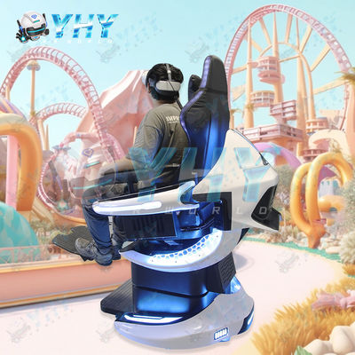 Exciting Virtual Reality Roller Coaster Game Motion Flight Simulator 360 VR Chair