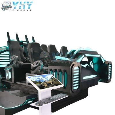 9D VR Cinema 6 Seat Virtual Reality Dynamic Game Machine Indoor Home Adventure Shopping Mall Amusement Park