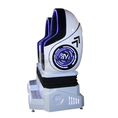 Gioco di intrattenimento in ambienti chiusi 9D VR Chair Cinema 2 posti Virtual Egg Reality Giochi VR attrezzature in vendita