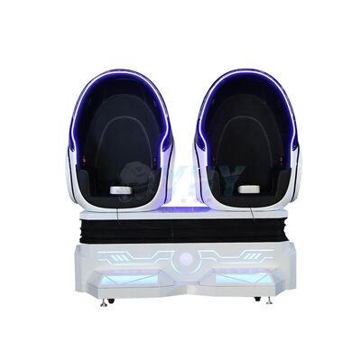 9d Egg Vr Cinema 2 posti Piattaforma di realtà virtuale Simulatore di centri commerciali 360 Vr Egg Chair