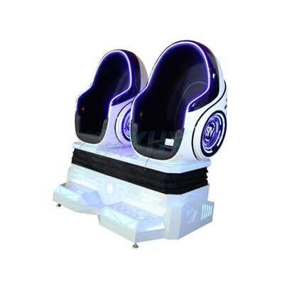 Fabbrica di Guangzhou VR attrezzature per parchi di divertimenti 9D VR 2 posti sedia a uova macchina da gioco