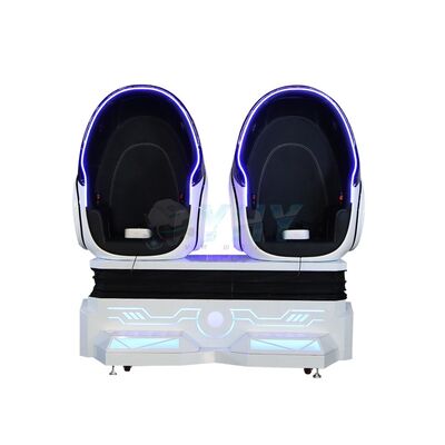 Nuovissimo simulatore di gioco per poltrona VR a uovo Outer Space 2 posti Cruise Simulator 9D VR Space Cinema