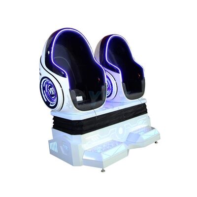 Simulatore di sedia virtuale a uova 9D 360° Dispositivo di gioco interattivo per due persone Attrezzature di gioco VR