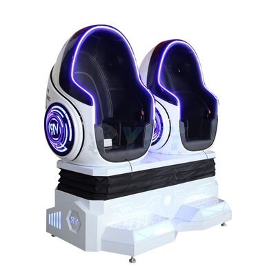 2 giocatori VR Cinema Realtà virtuale 2 posti Cinema VR Egg Chair per la festa di gioco