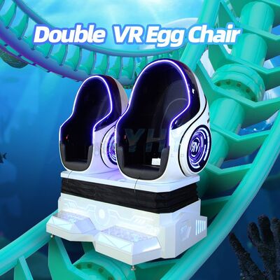 Attrezzatura per realtà virtuale Realtà virtuale 9D Egg Chair Vr Roller Coaster 2 posti Vr Pod