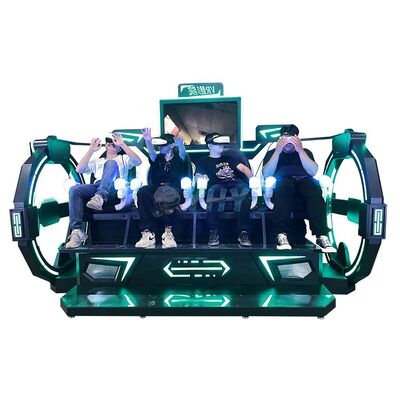 Nuovo design VR Multiplayer Video Game Virtual Reality Giochi di tiro Sport 9d VR Cinema 4 Sedile