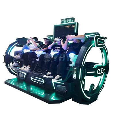 Hot Vr Quattro persone Cinema Shuttle Simulator Vr Parco Pianificazione One-stop Solution Vr Gaming Set Manufacturer