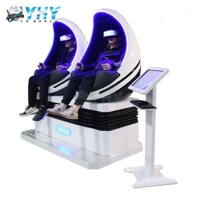 9d Vr Egg Chair 2 Seats Cinema Virtual Reality Games Theme Park Rides Wholesale from China