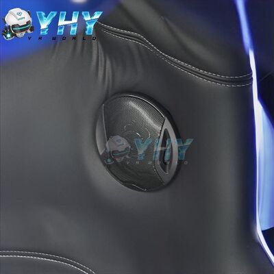 Simulatore di piattaforma dinamica 3DOF per cinema di giochi VR 9D, macchina per sedia VR a uovo a 2 posti, parco giochi al coperto