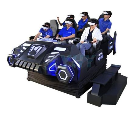 Cinema 7D 9D 12D Voador VR Game Machine Volante Realtà Virtuale 6 Posti Cinema Simulatore di Volo VR Dinamico