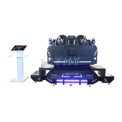 9D VR Cinema 2 posti 3D Motion Chair Simulatore di realtà virtuale Simulatore di giochi Macchina