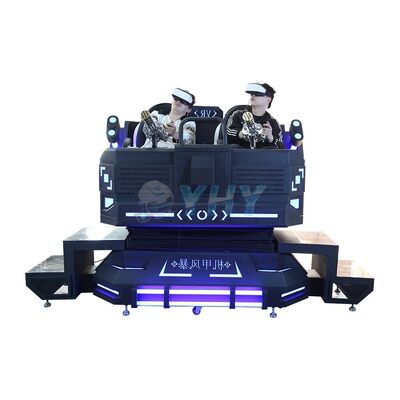 Simulazione di realtà virtuale 9D VR Piattaforma di esperienza di gioco Simulatore di sparatoria con 2 giocatori in vendita