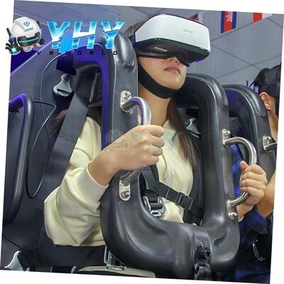 1080 Degree Roller Coaster 9d Vr Simulator Rotating Rides 2 Chair Game Machine Virtual Reality Indoor Game Park 