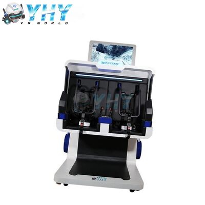 2 giocatori Flight Machine 9D Simulator VR Chair VR Roller Coaster Giochi Parco a tema