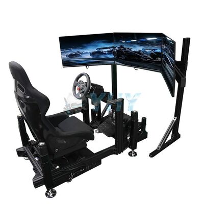 Cockpit di simulazione di corse Next Leveling in alluminio, simulatore di guida per giochi, cambio del cambio, volante da corsa per Sim Racing