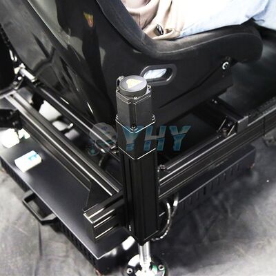 Postazione di guida per simulatore di corse di alta qualità per fabbrica, sedile di guida per simulatori di corse automobilistiche