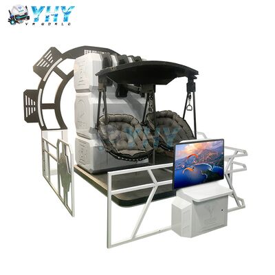 Due giocatori VR Paraglider Simulation Arcade Machine 9D di alta qualità per il centro commerciale