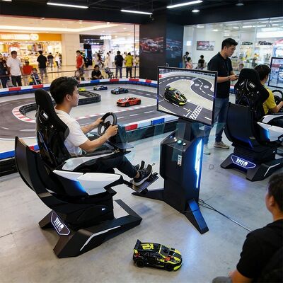 YHY VR Multiplayer AR Racing Simulator con piste di gara personalizzate per una competizione realistica