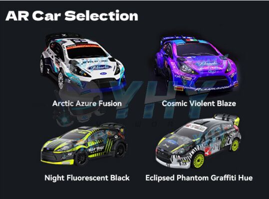 Simulatore di corse FPV AR immersivo supporta tracciati personalizzati ed esperienza di movimento dinamico