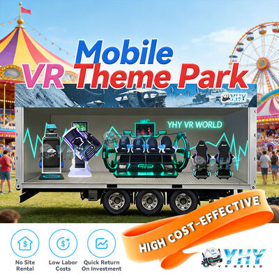 Parco tematico VR mobile di nuova generazione Soluzione VR per eventi aziendali di intrattenimento mobile