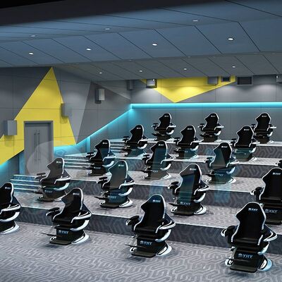 Cinema Dinamico VR Temi Emozionanti Immersivi Piattaforma 3DOF Parco Divertimenti